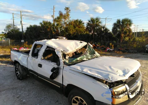 2005 Chevrolet Silverado 1500 Ls from USA, damaged, VIN 1GCEC19T85Z256762